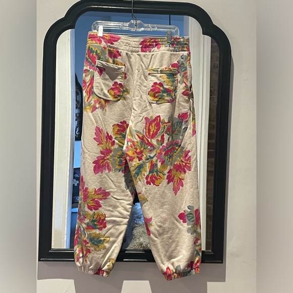 Anthropologie Saturday Sunday Camilla Floral Joggers (L) - Picture 6 of 9